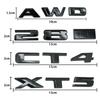 ABS Car Tail Letters Emblem Sticker for Cadillac XT4 XT5 XT6 XTS CT4 CT5 CT6 AWD ATS-L Auto Rear Trunk Badge Exterior Decoration