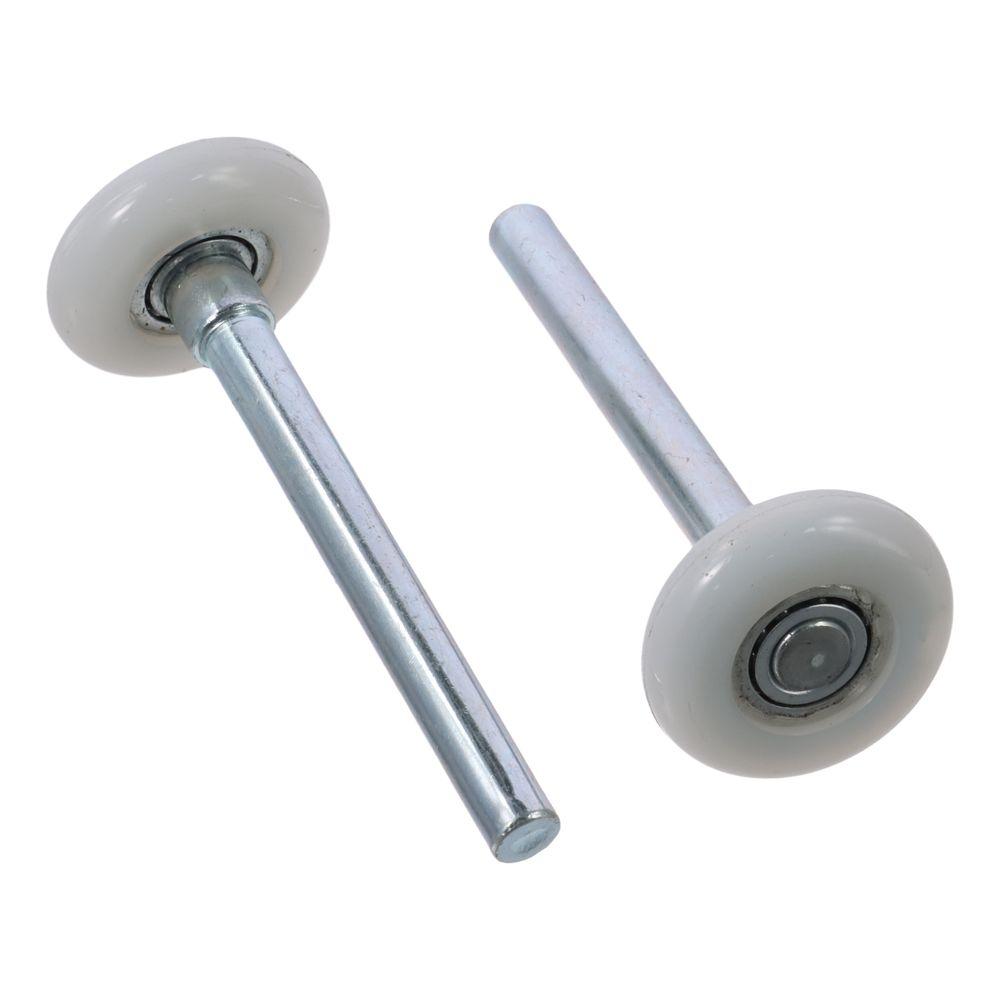 Galvanized Steel Door Wheels Nylon Sealing Shaft Roller Shutter Door Accessories For Garage Door