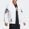 adidas Куртки Унисекс Белый Стойка Умеренный Другое HE7458