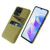 Для Honor X7a 5G противопылевой тканевый текстурный чехол для телефона защитный чехол для мобильного телефона с 2 слотами для карт