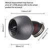 Universal Multi-Caliber Motorcycle Modified Air Filter, Apple Type Air Intake Cleaner, Performance Air Intake Filter