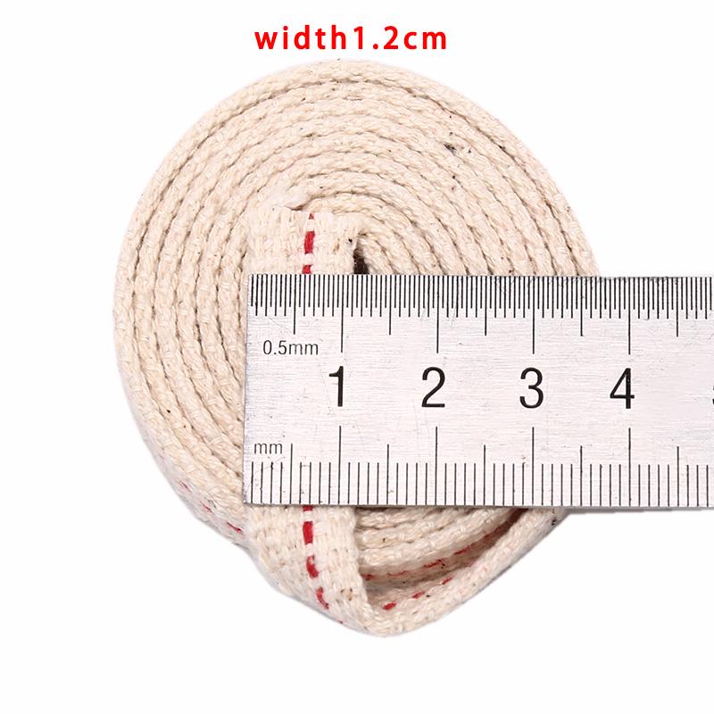 1M Kerosene Lamp Wick Braided Cotton Wick Flat Cotton Practical Oil Lamp Wick For Oil Lamp