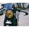 Для Yamaha Kawasaki Suzuki Cafe Racer Для Harley Honda Motorcycle Универсальный черный ветровой дефлектор ветрового стекла Обтекатель ветрового стекла
