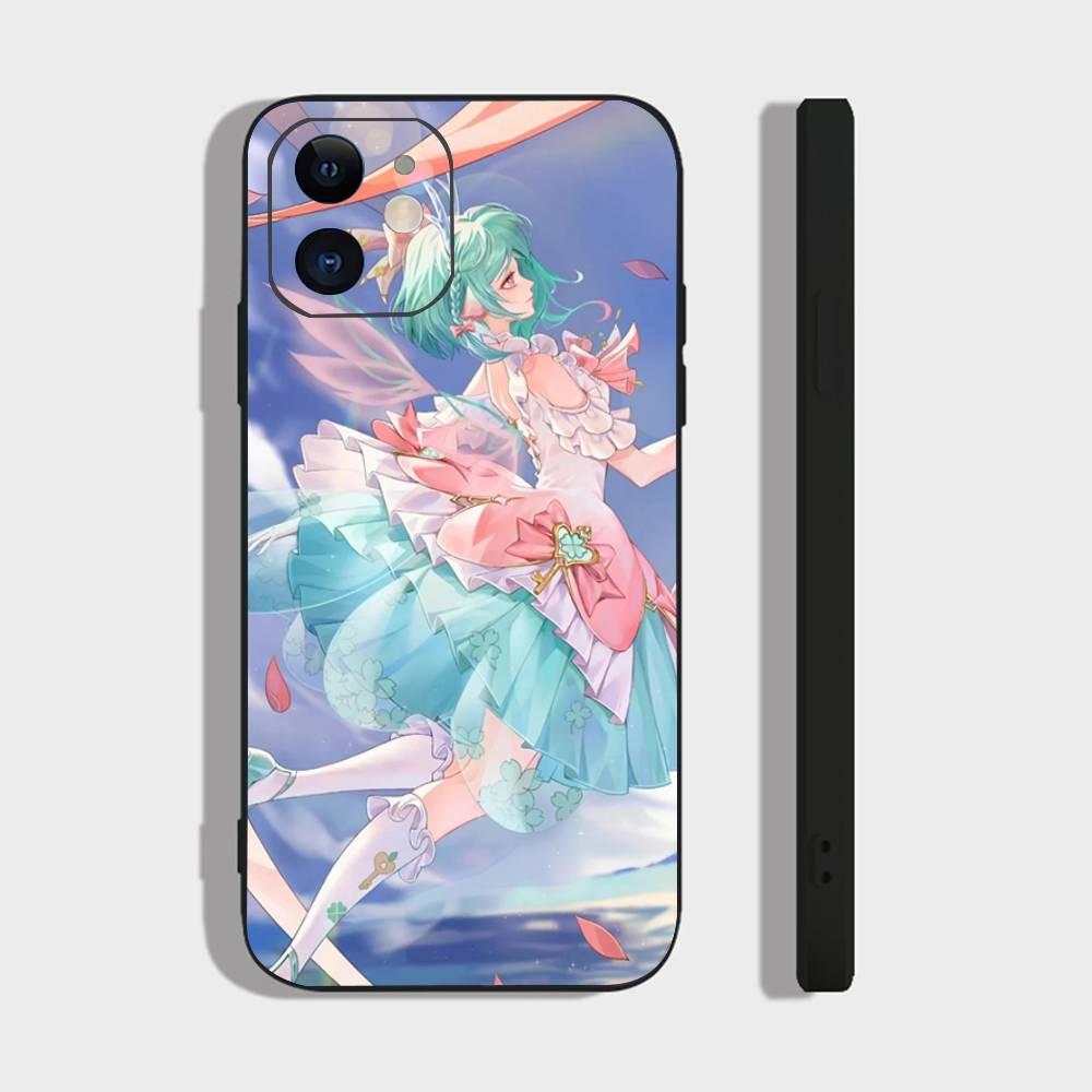 Yaomei Анимация Игра H-Honor Of K-Kings Чехол для телефона Для IPhone 17 Air 16 15 14 13 Pro Max 11 12 Черный Силиконовый Чехол