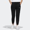 Adidas Neo W Ce 3S 7/8 Tp Slim Fit Straight Leg Mid Rise Nine Point Knitted Sports Брюки женские Брюки черные DW7997