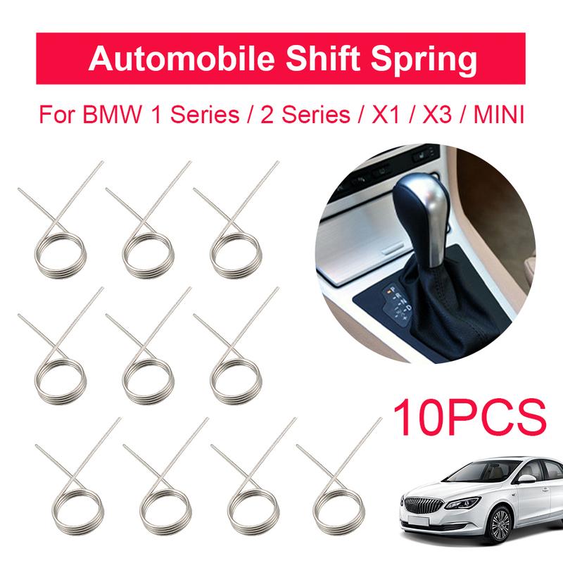 10Pcs Gear Lever Spring Alloy Mini Gear Mechanism Module Car Torsion Springs Gearshift for BMW 1 2 Series X1 X3 25168483098