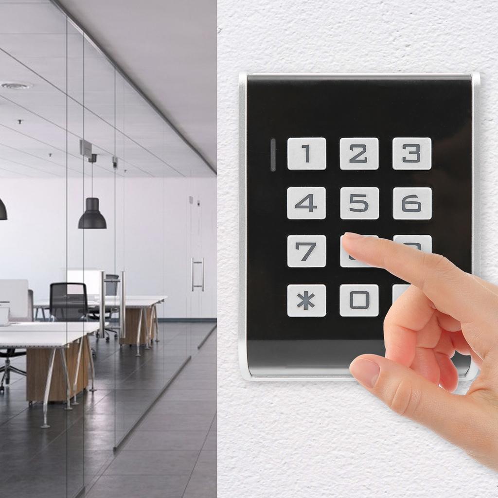 Door Keypad 125KHz RFID Password Door Entry Card Reader Wiegand26 Access Controller