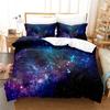 Звездное небо, Вселенная Постельный комплект Набор пододеяльников 3d Постельное белье Мода Покрывало Пододеяльник Детские постельные комплекты Размер Квин