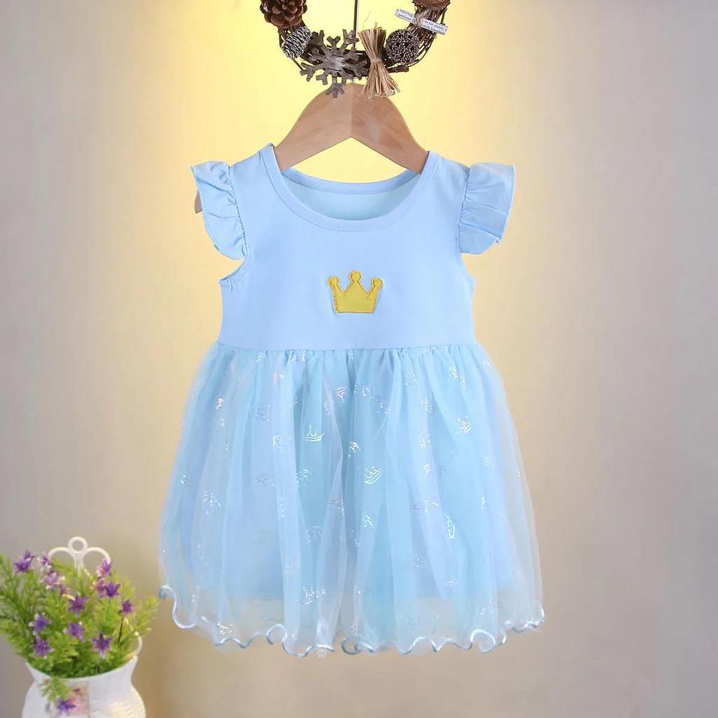 Little Girls Dress for Party Wedding Summer Baby Kids Dresses for Girls Children's Party Princess Tutu Dress Casual Clothes