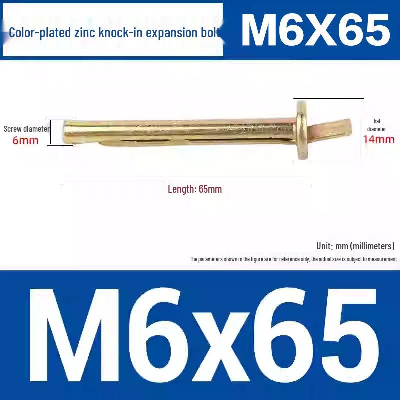 M6 Анкер-гвоздь для бетона с молотковым вбиванием