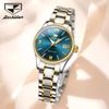 JINSHIDUN Новые женские часы для бизнеса и отдыха, элегантные, легкие, роскошные, повседневные, водонепроницаемые, с одним календарем, механические часы, элитные часы