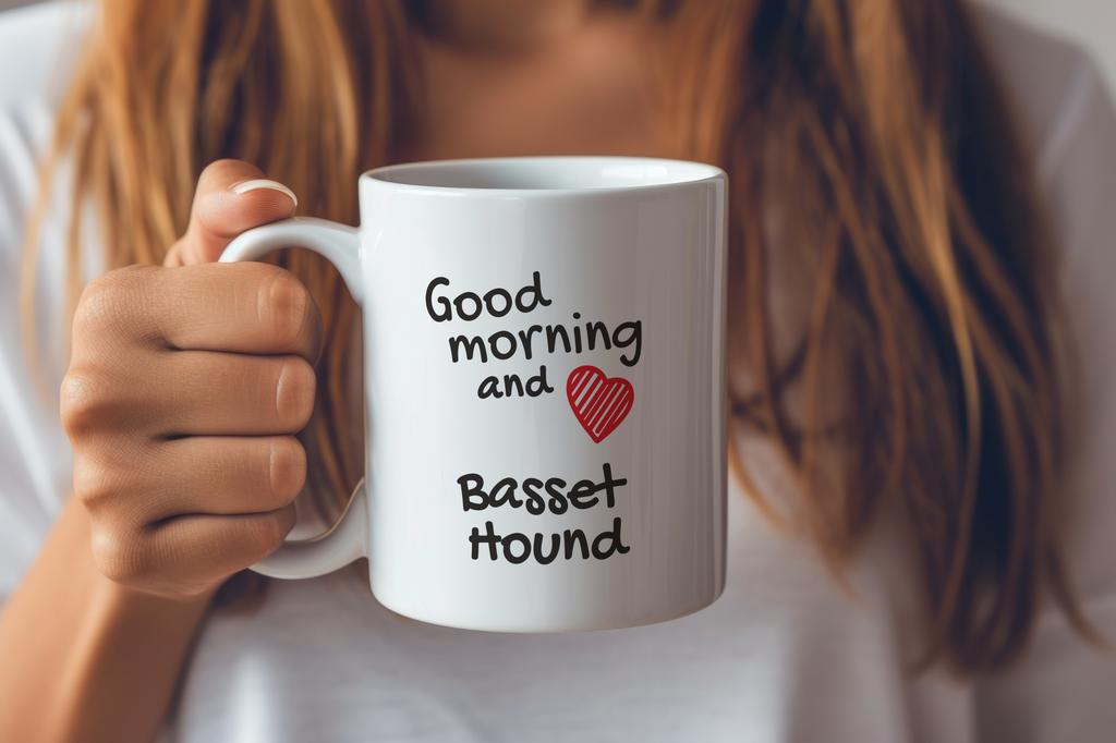 Basset Hound - cup with a dog, personalized cup with a print, a classic gift for everyone from the Art-Dog brand