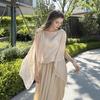 Thin Sun Protection Shawl Chiffon Trendy Scarf Versatile Air-conditioned Sweater  Women's Wear