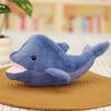 PP Cotton Simulation Dolphin Plush Toy Fluffy Plush Stuffed Whale Toys  Kids Gifts