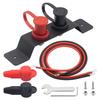 Battery Terminals Relocation Kit Copper Battery Jump Post with Cable Battery Jumper Terminals Charging Tools Kit Car Accessories