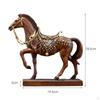 Figurine Art Ornament Decorative, Artwork Horse Statue, Sculpture for Home Decor Furniture Bedroom