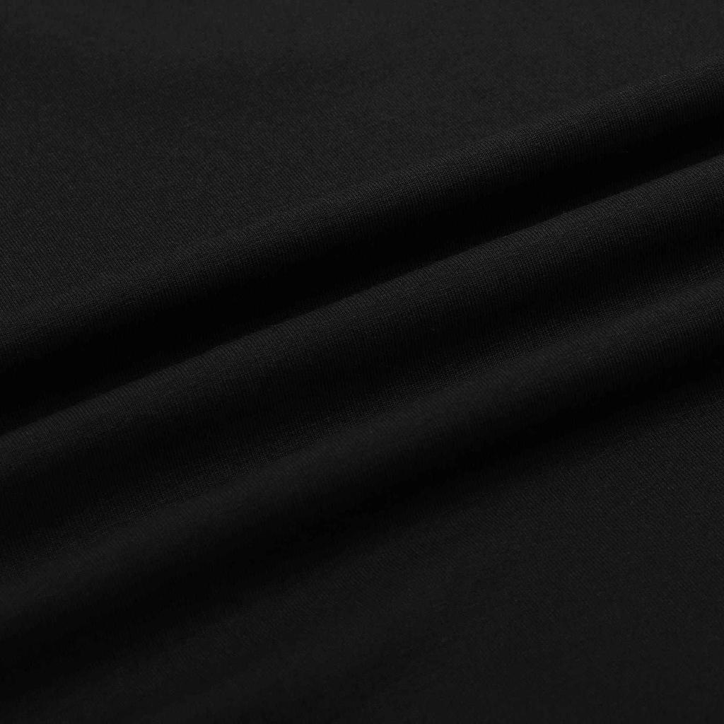 Puma Однотонная футболка с микро-логотипом, повседневная, с круглым вырезом и короткими рукавами, женский топ, черный 537642-01