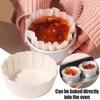 50/100pcs Basque Cheesecake Oil Paper Tray Foldable Cake Mold Disposable Release Mousse Cake Paper Baking Oil Proof Edge Paper