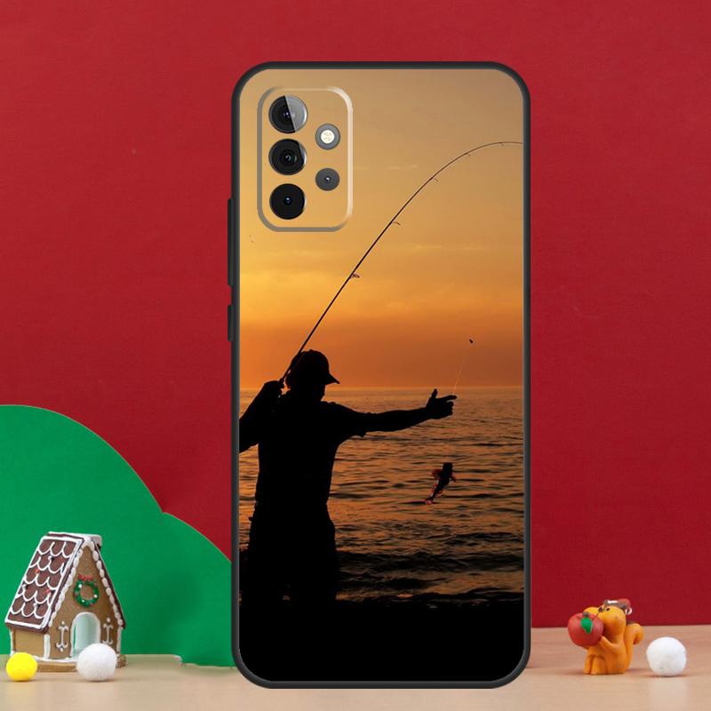 РЫБАЛКА НА КАРПА УДОЧКИ ДЛЯ КАРПА Чехол Для Samsung Galaxy A17 A06 A16 A56 A36 A54 A34 A14 A52 A32 A13 A23 A33 A53 A15 A35 A55