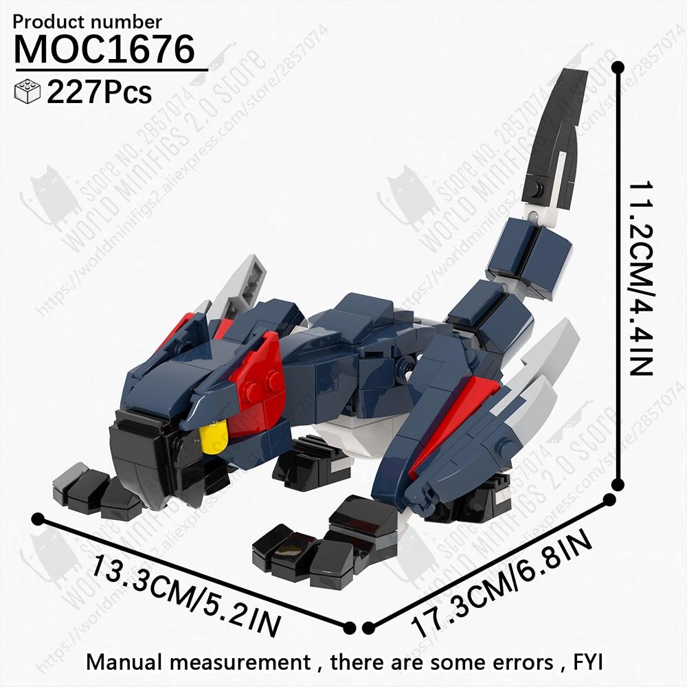 MOOXI Серия Игр-Экшенов Фигурки Дракона Монстра из Аниме Строительные Блоки Набор для Взрослых MOC Кирпичи DIY Сборка Детские Игрушки Подарок на День Рождения