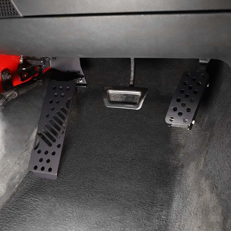 Педаль акселератора Левая педаль для отдыха ноги Для Jeep Wrangler JK 2007-2017 Аксессуары для интерьера автомобиля