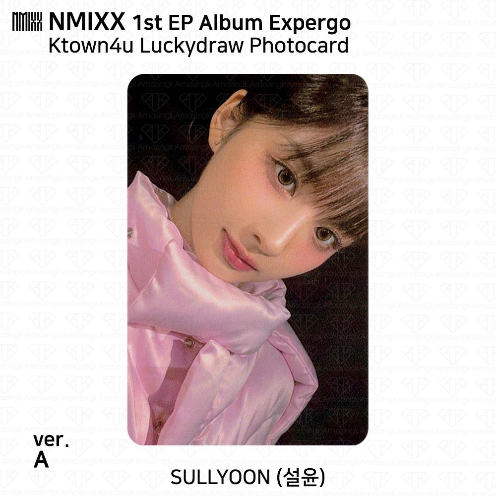NMIXX 1-й EP-альбом Expergo Lucky Draw Фотокартка Открытка Soundwave Ktown4U KPOP