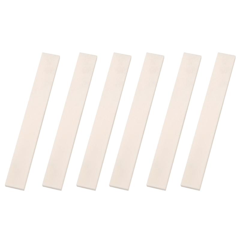 Заготовки из кости для акустической гитары, седло, легкое, прочное, заготовка седла для гитарного бриджа, DIY, принадлежности для струнных инструментов