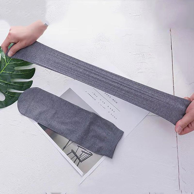 10 пар мужских носков, тонкие дышащие дезодорирующие шелковистые мужские носки из ледяного шелка