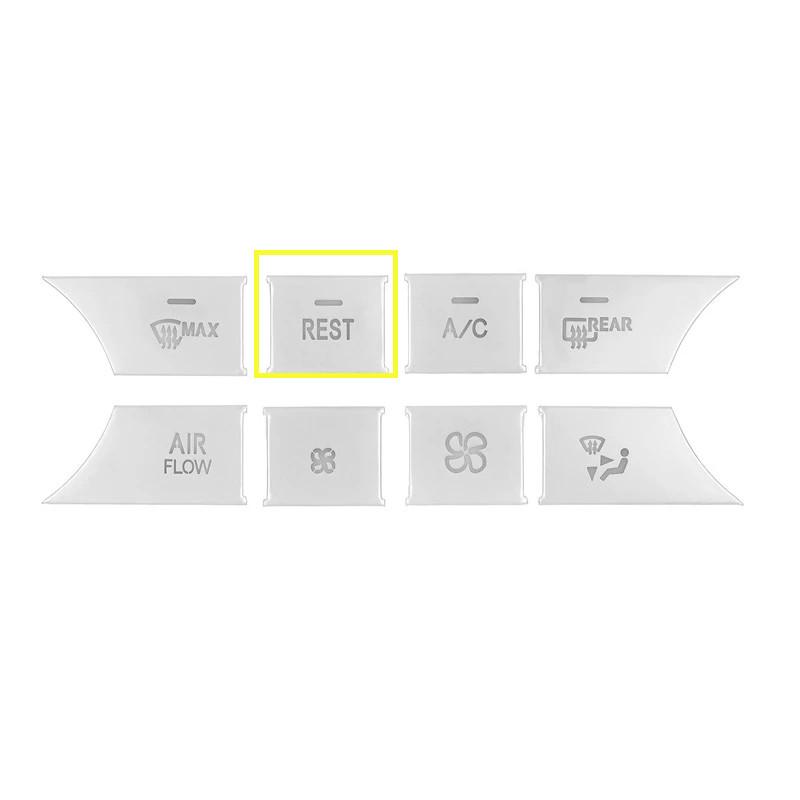 Автомобильная консоль AC Media кнопки регулировки громкости блестки крышка отделка наклейка для Mercedes Benz C CLS GLK Class W204 X204 авто