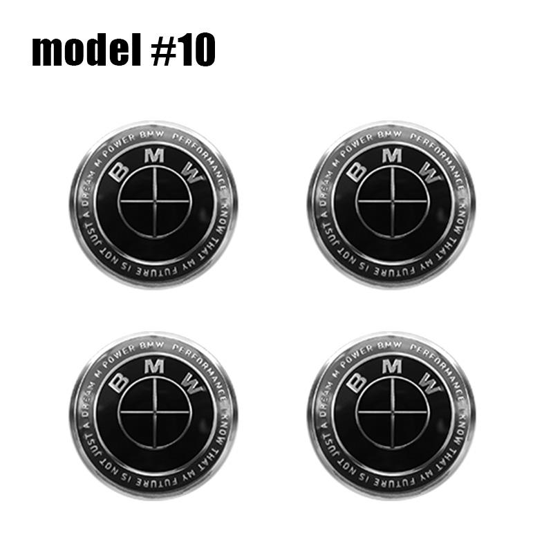 4Pc 56mm+60mm Car Logo Wheel Center Cap Emblem For BMW M Performance E46 E90 E60 F10 E39 F30 E36 F20 E87 E90 E70 Hub Cover Badge