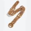 Retro Weave Belt Woven Waist Rope Fashion Ethnic Style Waistband  Women