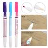 3Pcs Water Erasable Pen Double Head DIY Cloth Sewing Accessories Red/Blue/Purple