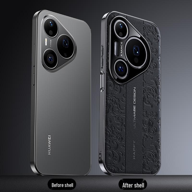 Чехол для телефона Huawei Pura90Pro Cloud Dragon Porsche Leather