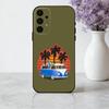Чехол для телефона C-Combi Van Surf Art для Samsung Galaxy A73, A72, A71, A70, A53, A52, A51, Мягкий силиконовый черный чехол