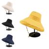 Summer Cotton Wide Brim Hat For Women Outdoor Fishing Sun Protection Gear