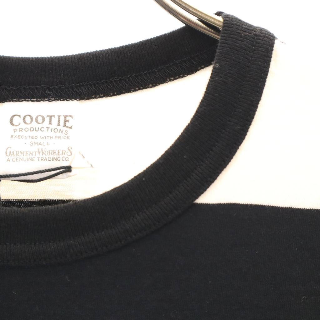 COOTIE PRODUCTIONS made in Japan Border Pattern Short sleeve T-shirt Men's Used