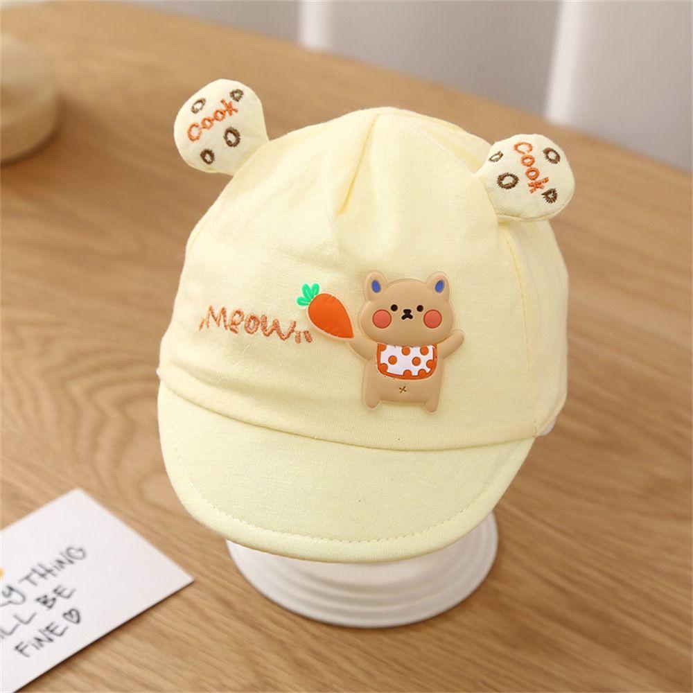 Мягкая хлопковая детская бейсболка с защитой от ультрафиолета, шляпа с утиным языком, модная детская солнцезащитная кепка для малышей