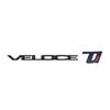 Car Head Fender Letter Decoration Stickers VELOCE TI Label For Alfa Romeo Giulia Stelvio Modification Accessories