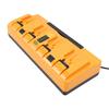 R Станция Fit для 104 127 182 Батарея 4 порта 3А Быстрая зарядка Батарея r Станция Желтый