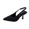 Ladies High Heels Summer New Pointed Toe Sexy Stiletto Women's Shoes Outdoor Fashion Pumps Party Dress Green Sandals 42 43