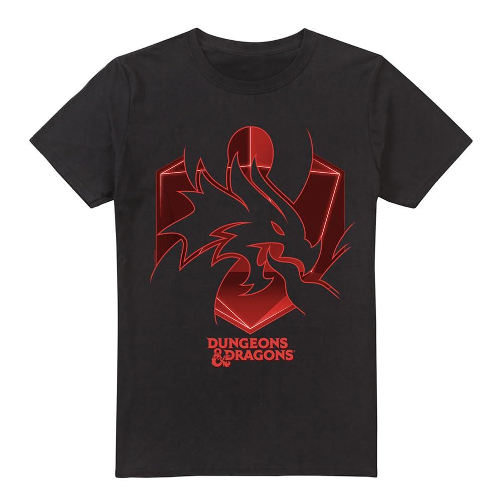 Dungeons & Dragons Mens Ampersand Cutout T-Shirt
