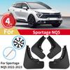 For KIA Sportage NQ5 LWB MK5 Mud Flaps 2022 2023 2024 Accessories Splash Guards Fender MudFlaps Front Rear Car Mudguards 4pc