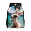 Zenin Maki Anime Backpack Cartoon Travel Bags 3D Printed Casual Daypacks-SYS569