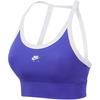 Solid Medium Support One-Piece Padded Sports Bra Women Underwear Gem-Blue DB4681-500