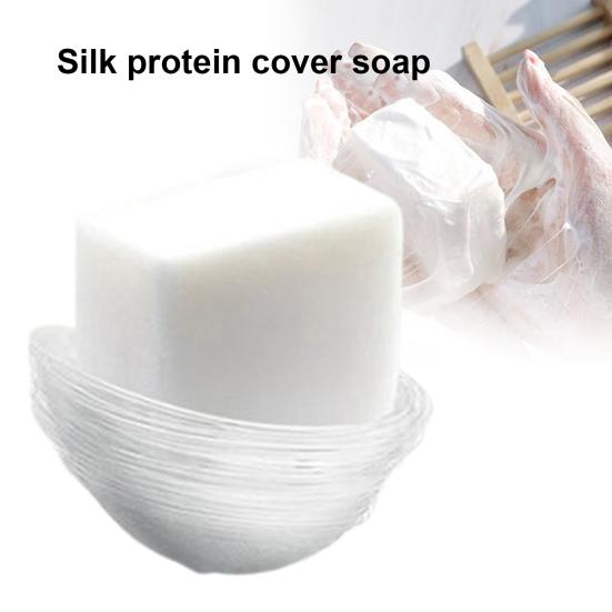 100 г мыло для ухода за лицом, натуральное многофункциональное мыло для удаления грязи с протеином шелка, восстановление кожи для девочек