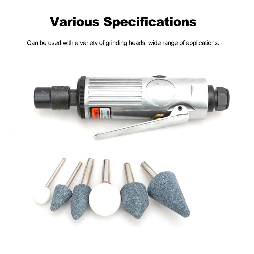 16 шт. 14-дюймовый комплект пневматических шлифовальных машин 3 мм 6 мм пневматический вращающийся шлифовальный инструмент пневматическая шлифовальная машина полировка