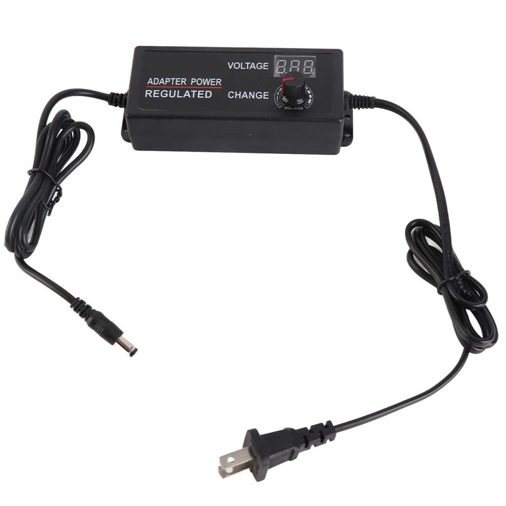 2.5A 72W DC 9V 24V Регулируемый адаптер питания Дисплей напряжения Регулятор скорости