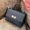 Cowhide Women's Bag New Spring Fashion Messenger Simple Commuter Bag Trendy Leather Shoulder Popular Bag