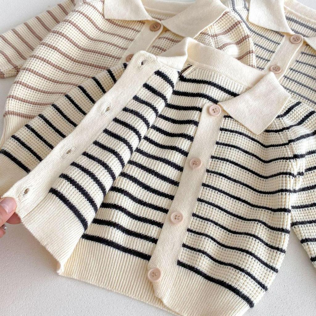 Осенний детский свитер и вязаный комбинезон - Милый и модный для весны/осени