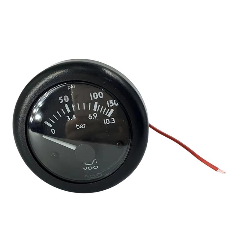 Popular Automotive Gauge Marine Gauge VDO Oil Pressure Meter 52Mm Diesel Engines Oil Pressure Gauge
